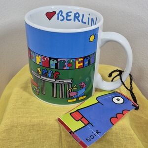 Rare Collectible Thierry Noir Berlin Artist Coffee Mug